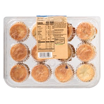 H-E-B Bakery Blueberry Streusel Mini Muffins, 12 ct