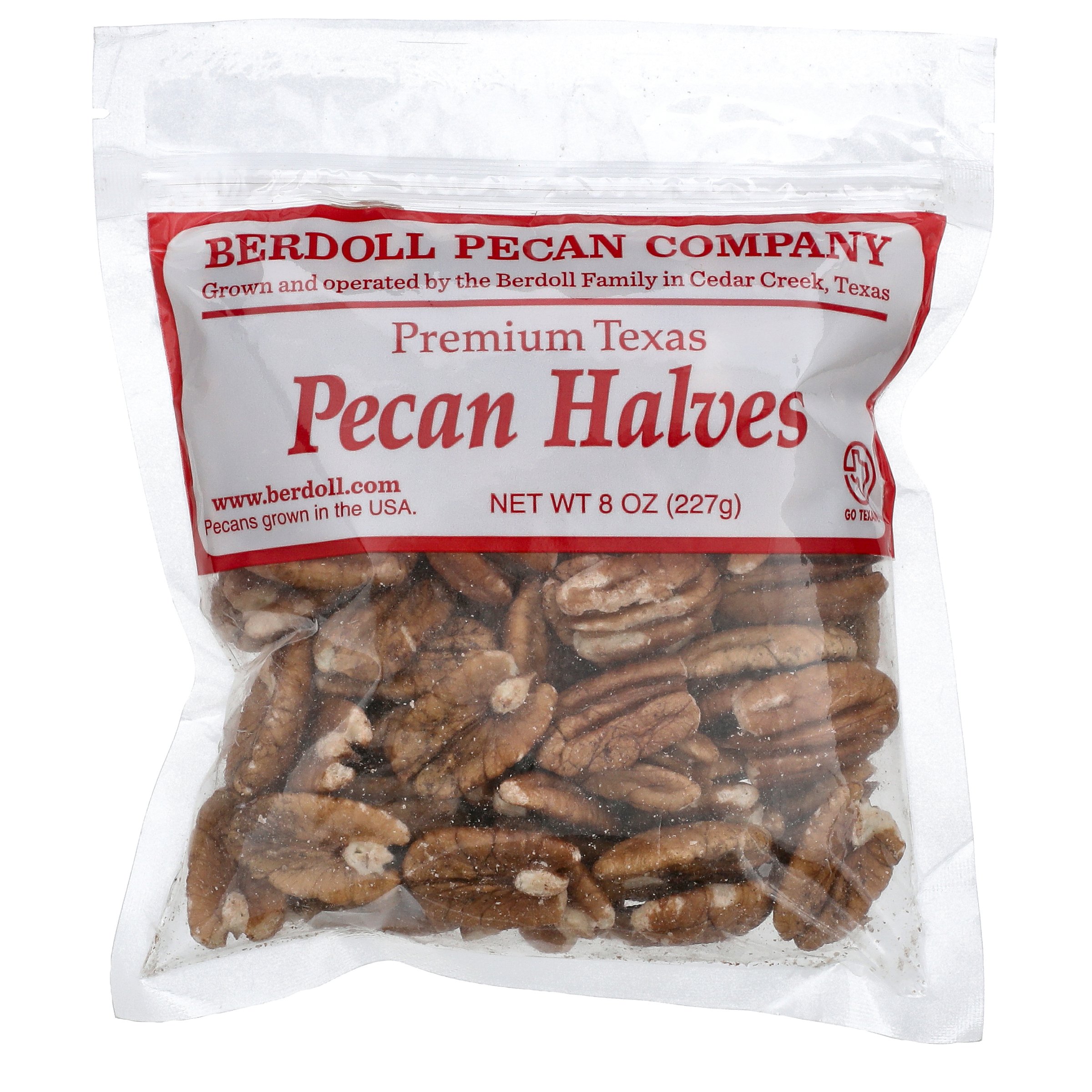 Berdoll Pecan Farms Pecan Halves Shop Nuts & Seeds at HEB