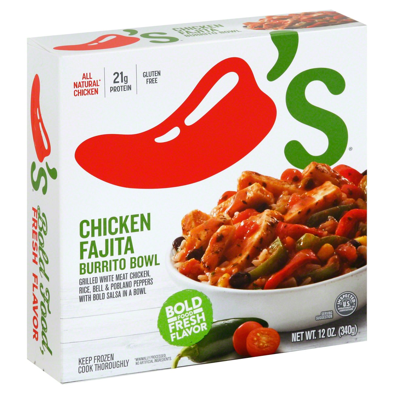 Chili's Chicken Fajita Burrito Bowl