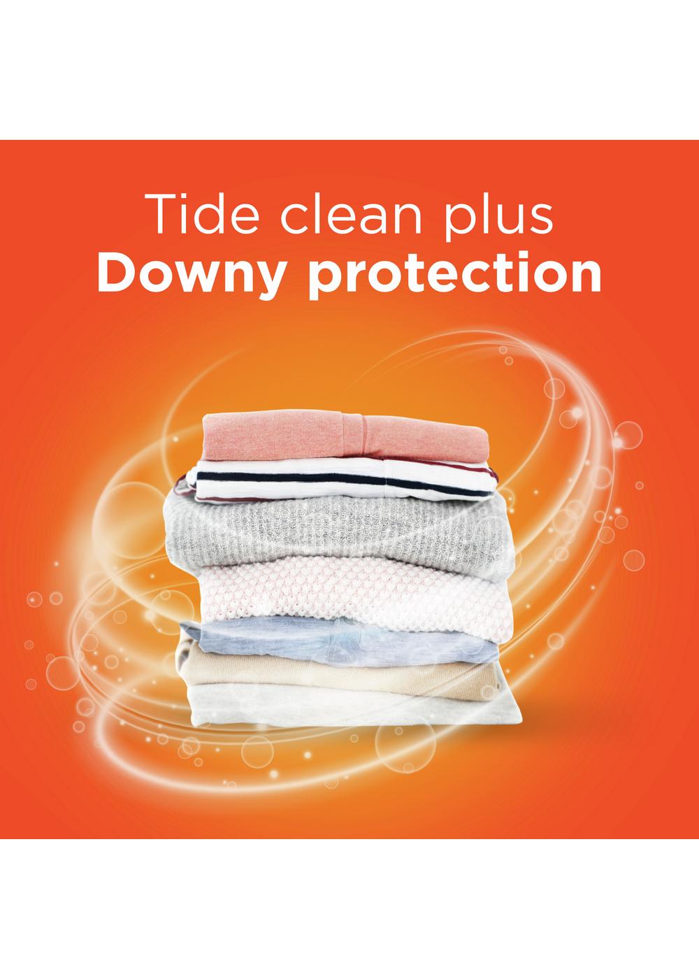 Tide + Downy HE Turbo Clean Liquid Laundry Detergent, 59 Loads -  April Fresh; image 8 of 10