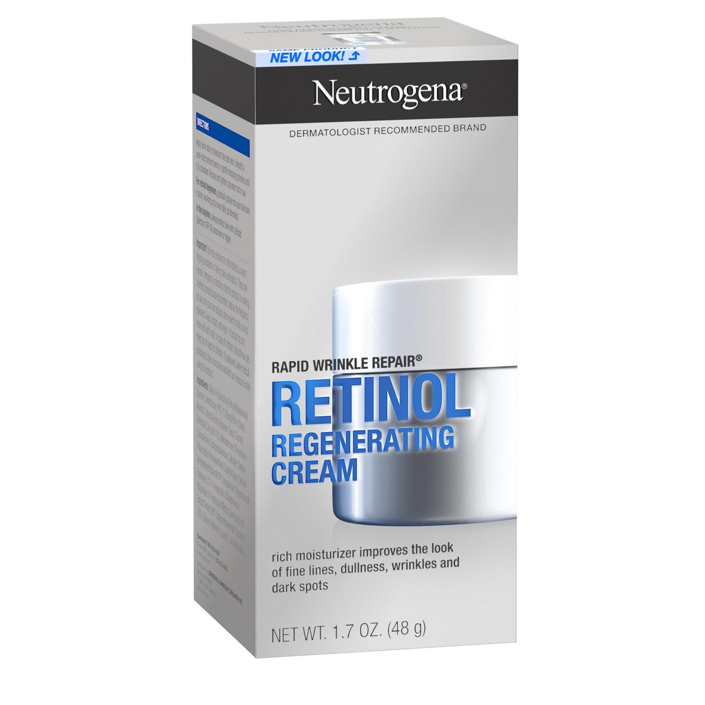 Neutrogena Rapid Wrinkle Retinol Repair Regenerating Cream; image 1 of 8