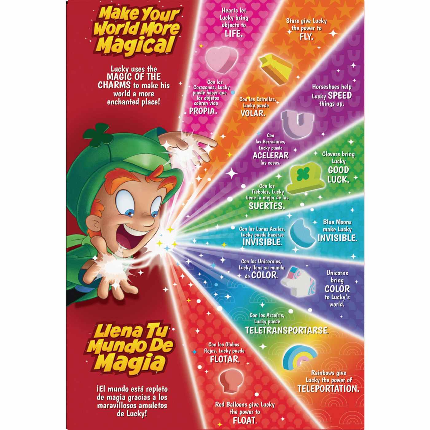 General Mills Lucky Charms Cereal - Mega Size; image 3 of 6