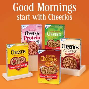 General Mills Honey Nut Cheerios Cereal - Mega Size, 27.2 oz