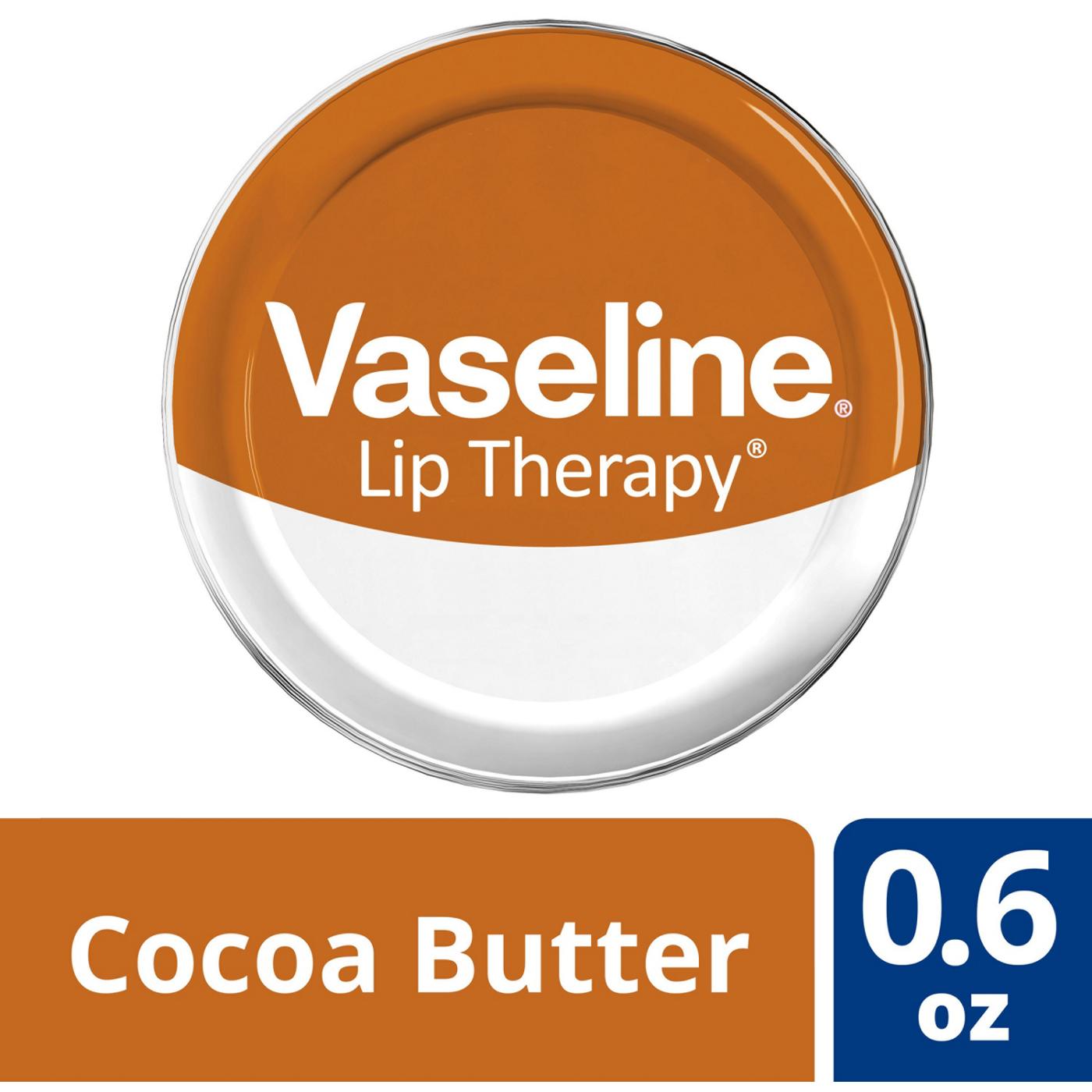 Vaseline Lip Therapy Cocoa Butter Tin; image 4 of 4