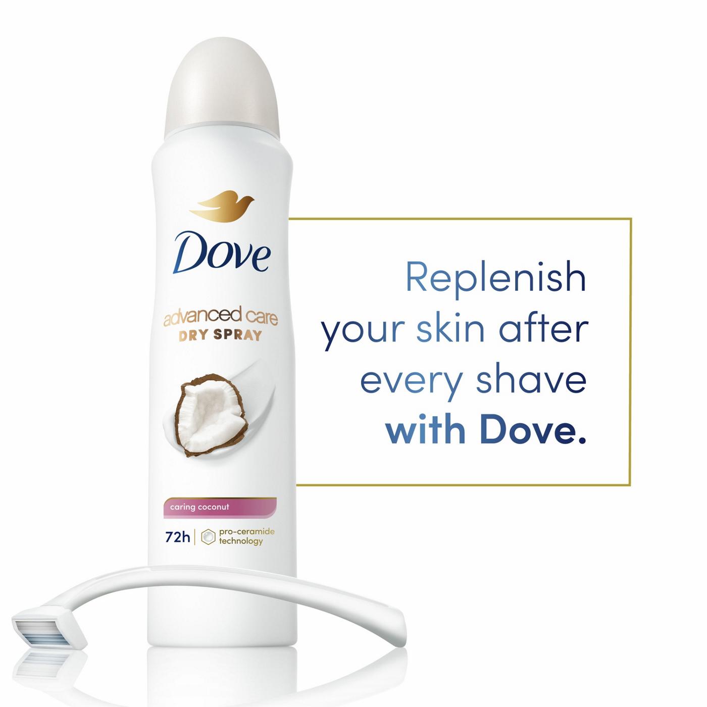 Dove Advanced Care Dry Spray Antiperspirant Deodorant - Coconut; image 6 of 9