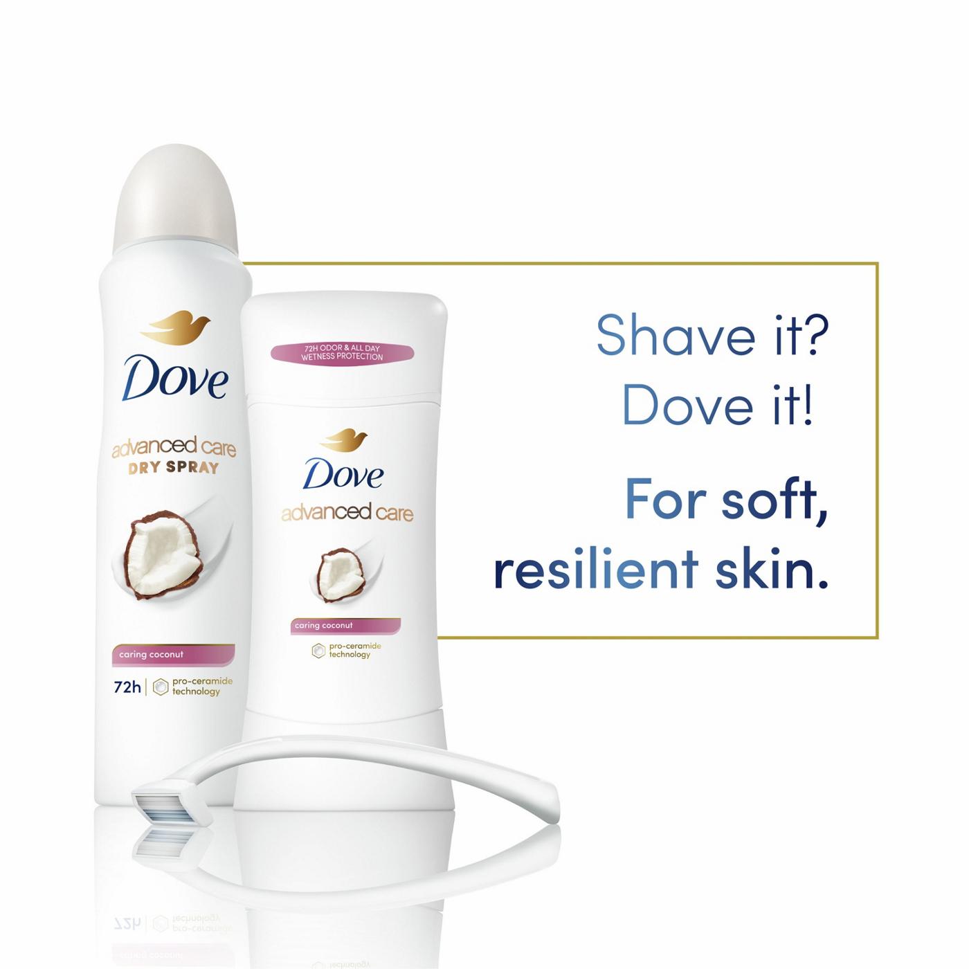 Dove Advanced Care Dry Spray Antiperspirant Deodorant - Coconut; image 7 of 9