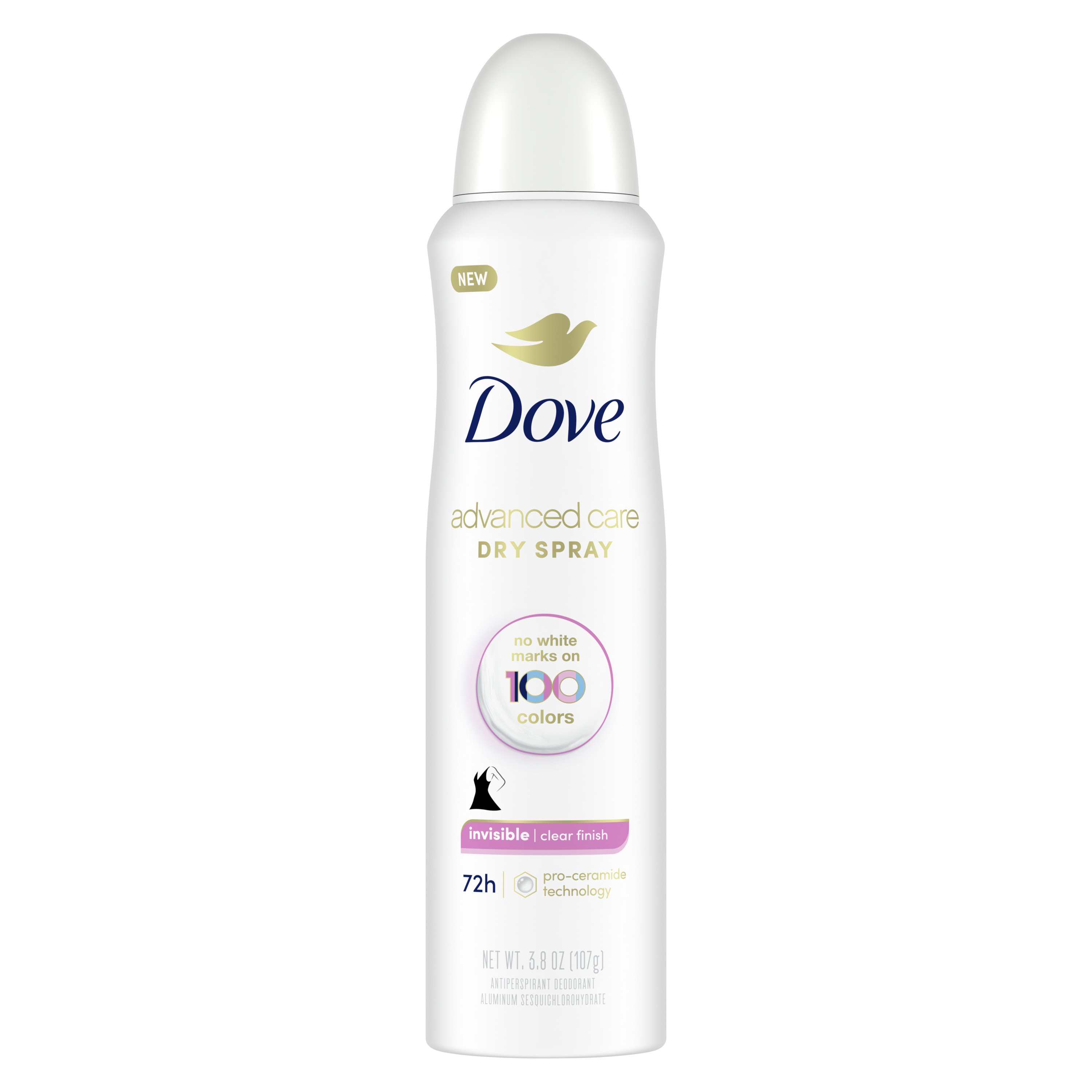 Dove Advanced Care Invisible Dry Spray Antiperspirant Deodorant Clear  Finish - Shop Deodorant & Antiperspirant at H-E-B