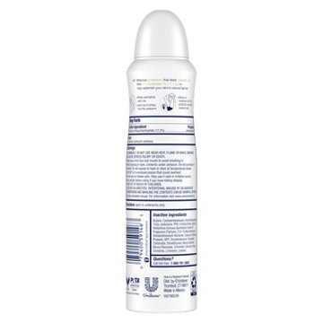 Dove Advanced Care Invisible Dry Spray Antiperspirant Deodorant Clear Finish, 3.8 oz