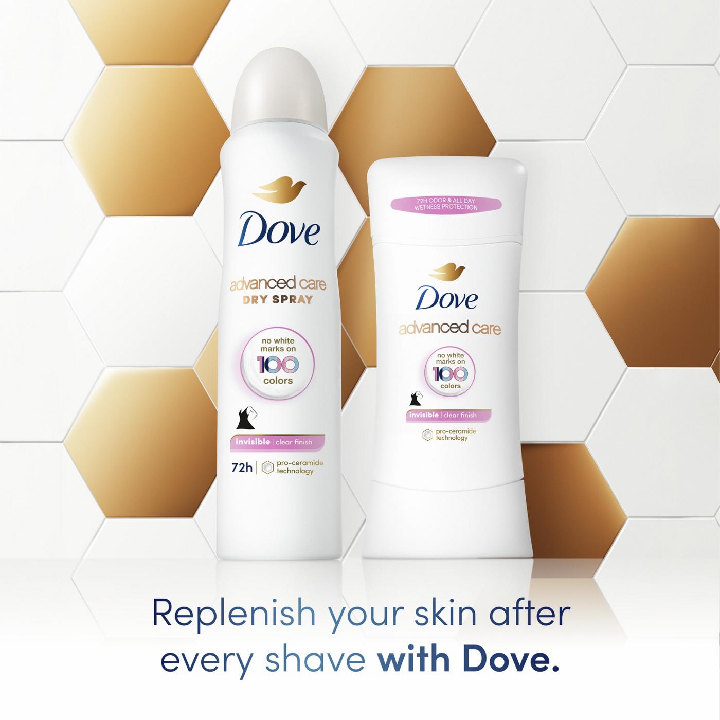 Dove Advanced Care Invisible Dry Spray Antiperspirant Deodorant Finish - Shop Deodorant & Antiperspirant at H-E-B