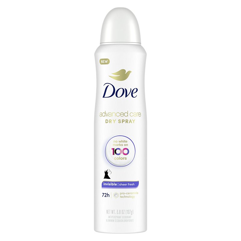 doden Atlas inval Dove Advanced Care Invisible Sheer Fresh Dry Spray Antiperspirant Deodorant  - Shop Bath & Skin Care at H-E-B