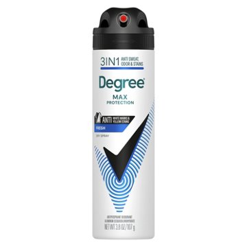 Degree Men 72 Hr UltraClear Antiperspirant Deodorant Dry Spray - Fresh, 3.8 oz