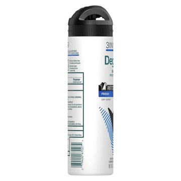 Degree Men 72 Hr UltraClear Antiperspirant Deodorant Dry Spray - Fresh, 3.8 oz