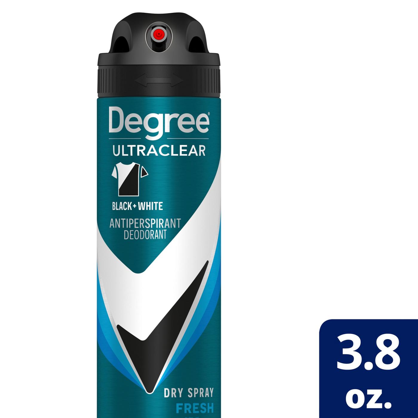 Degree Men 72 Hr UltraClear Antiperspirant Deodorant Dry Spray - Fresh; image 8 of 10