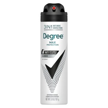 Degree Men 72 Hr UltraClear Antiperspirant Deodorant Dry Spray - Black+White