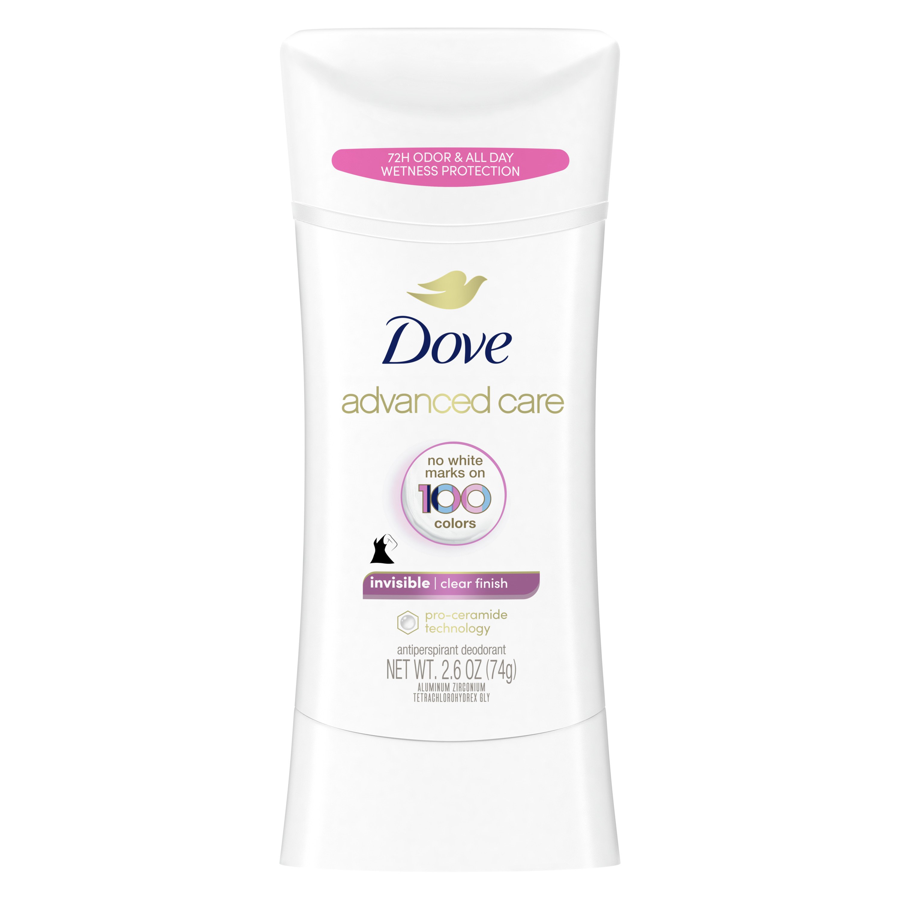 Dove Antiperspirant Deodorant Stick Clear Finish Shop Deodorant