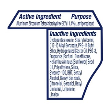Dove Antiperspirant Deodorant Stick Clear Finish 