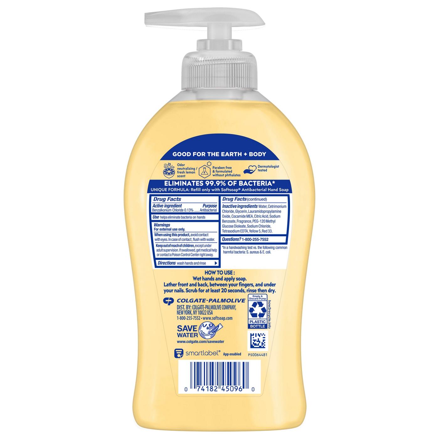 Softsoap Kitchen Fresh Hands Antibacterial Citrus Hand Soap Shop Hand