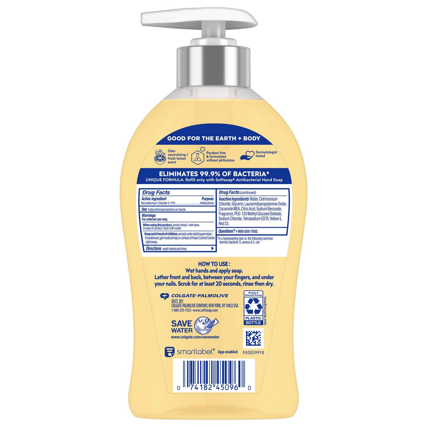 Softsoap Kitchen Fresh Hands Antibacterial Citrus Hand Soap; image 5 of 9
