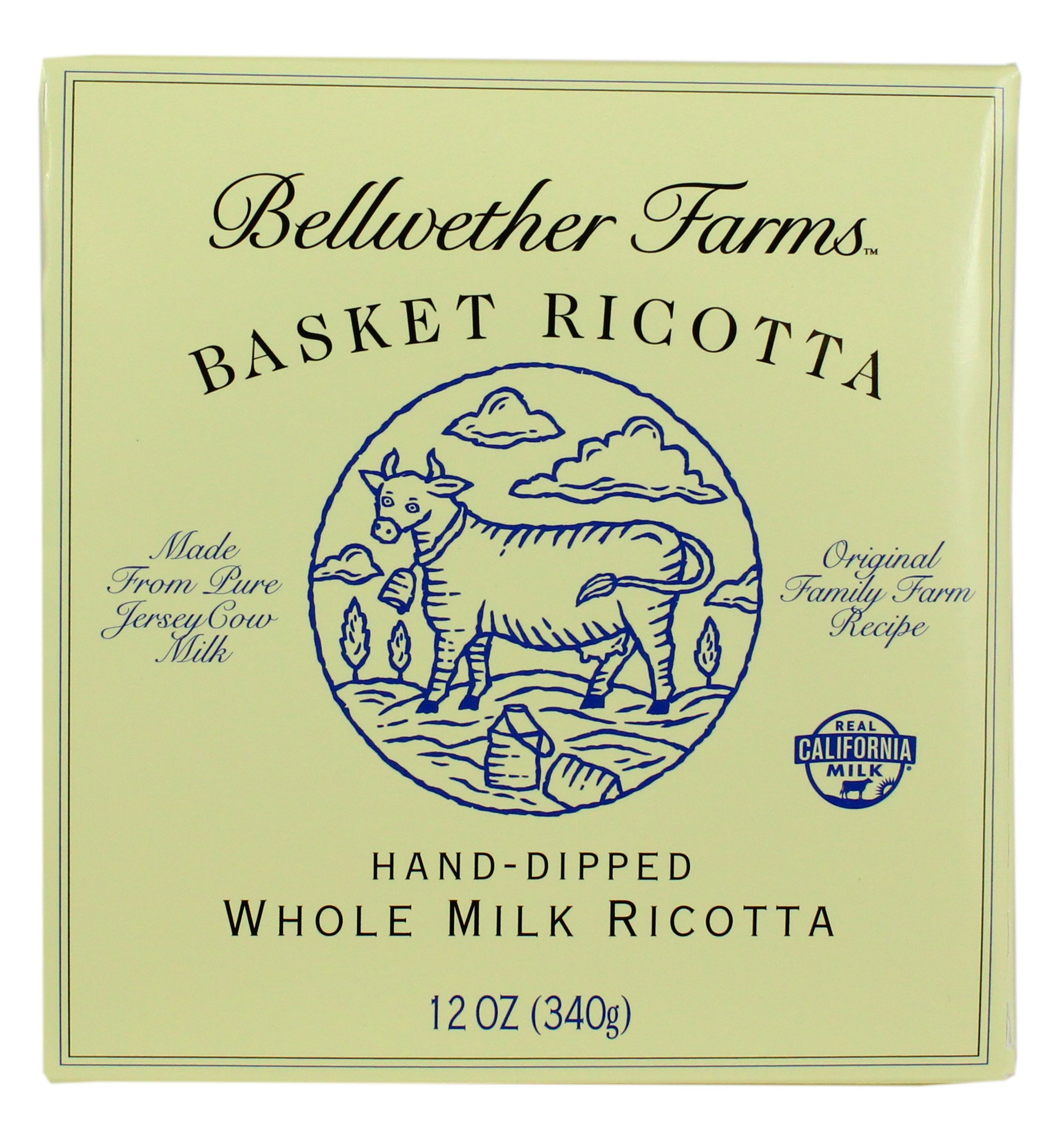 Bellwether Farms Basket Ricotta, 12 oz | Central Market - Really Into Food