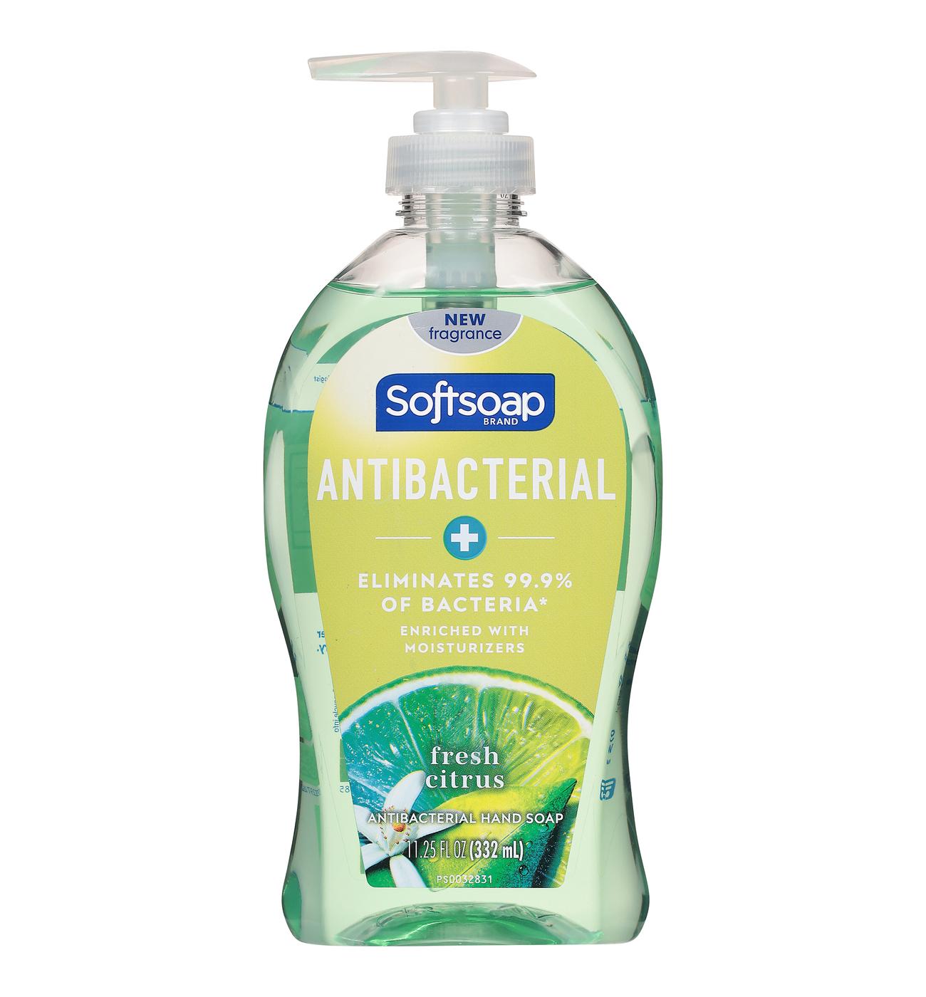 Softsoap Fresh Citrus Antibacterial Liquid Hand Soap; image 1 of 7