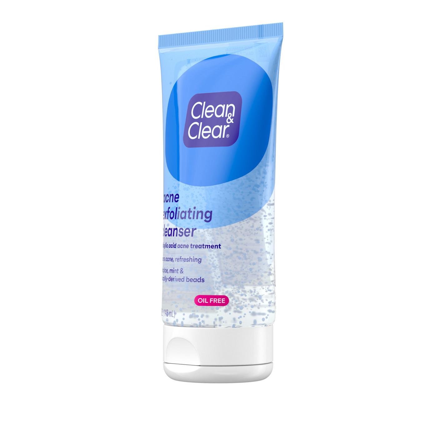 Clean & Clear Acne Triple Clear Exfoliating Scrub; image 3 of 8