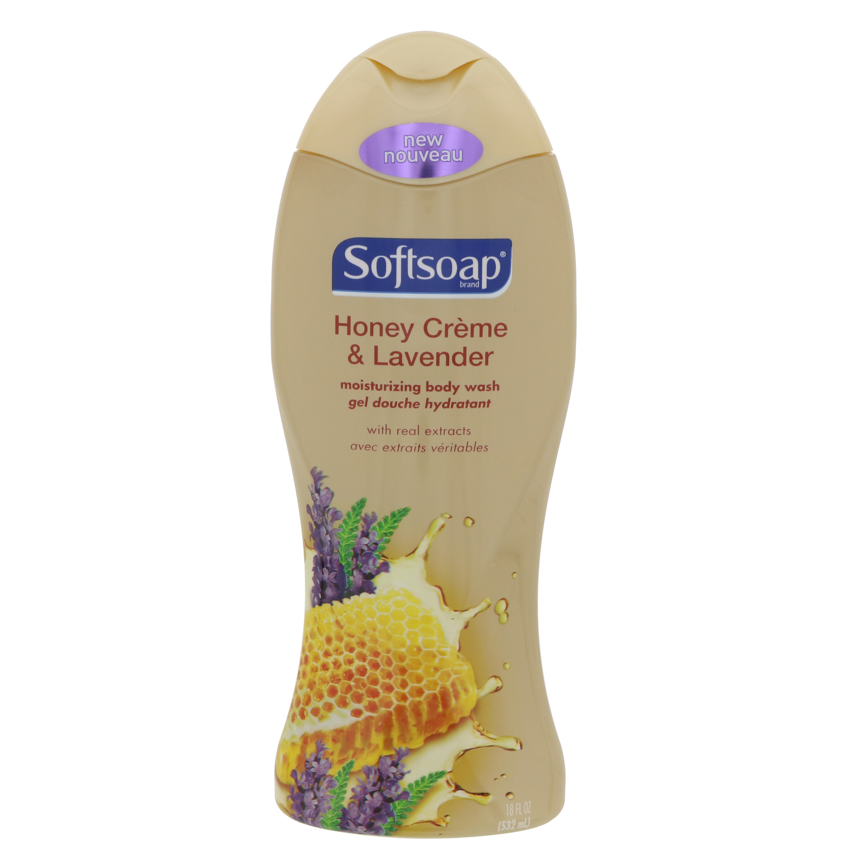 Softsoap Honey Creme & Lavender Body Wash Shop Cleansers & Soaps at HEB