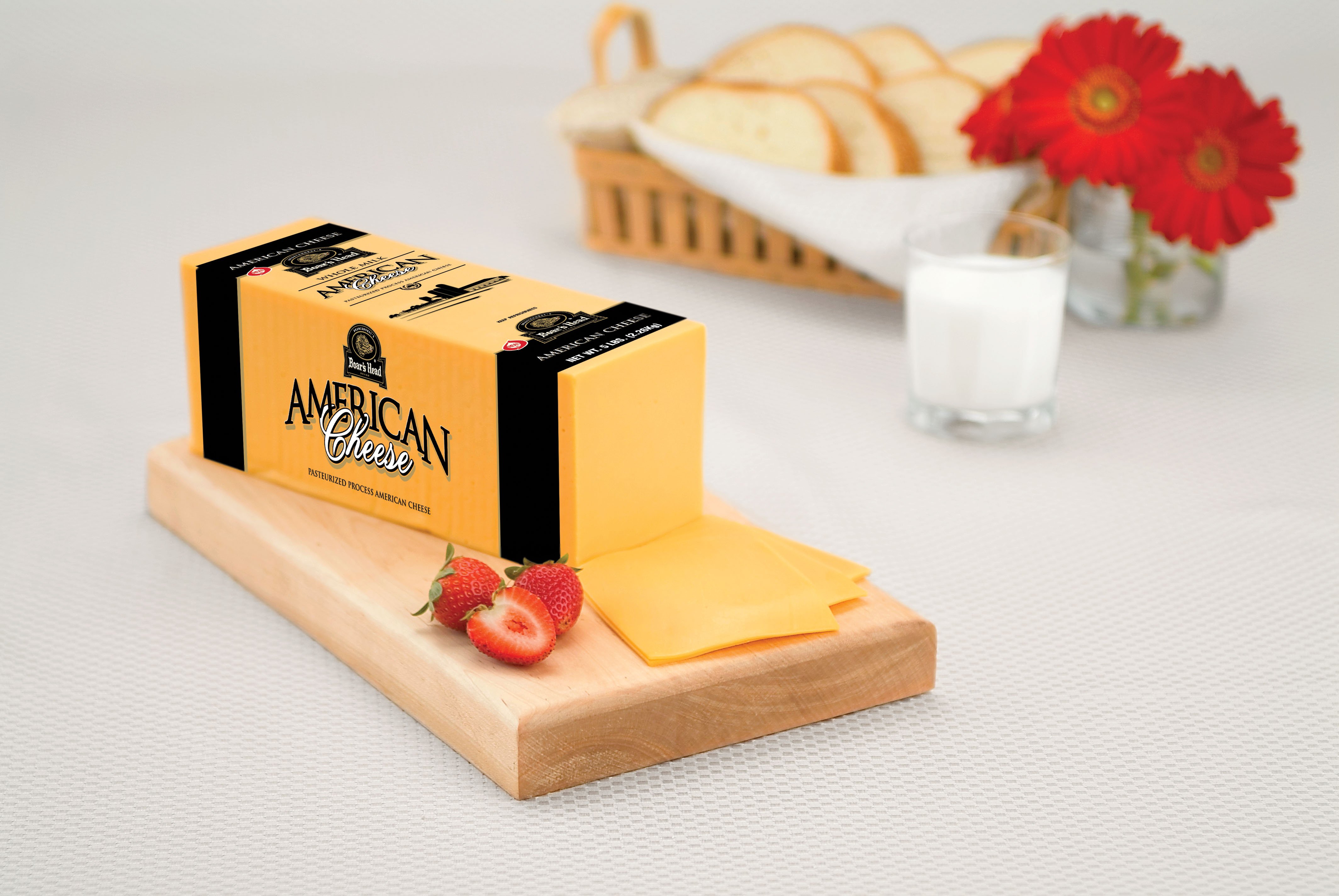 Boar's Head Yellow American Cheese Shop Cheese at HEB