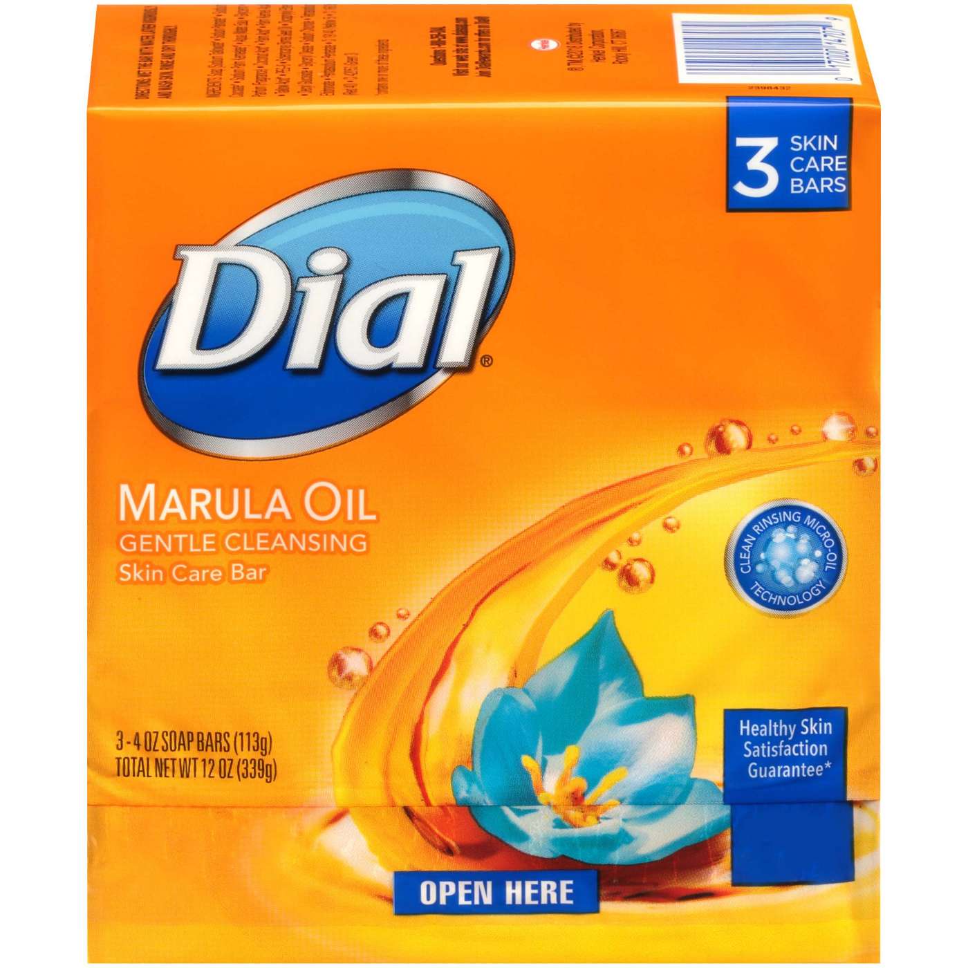Dial Skin Care Bar Soap, Marula Oil Shop Hand & bar soap at HEB