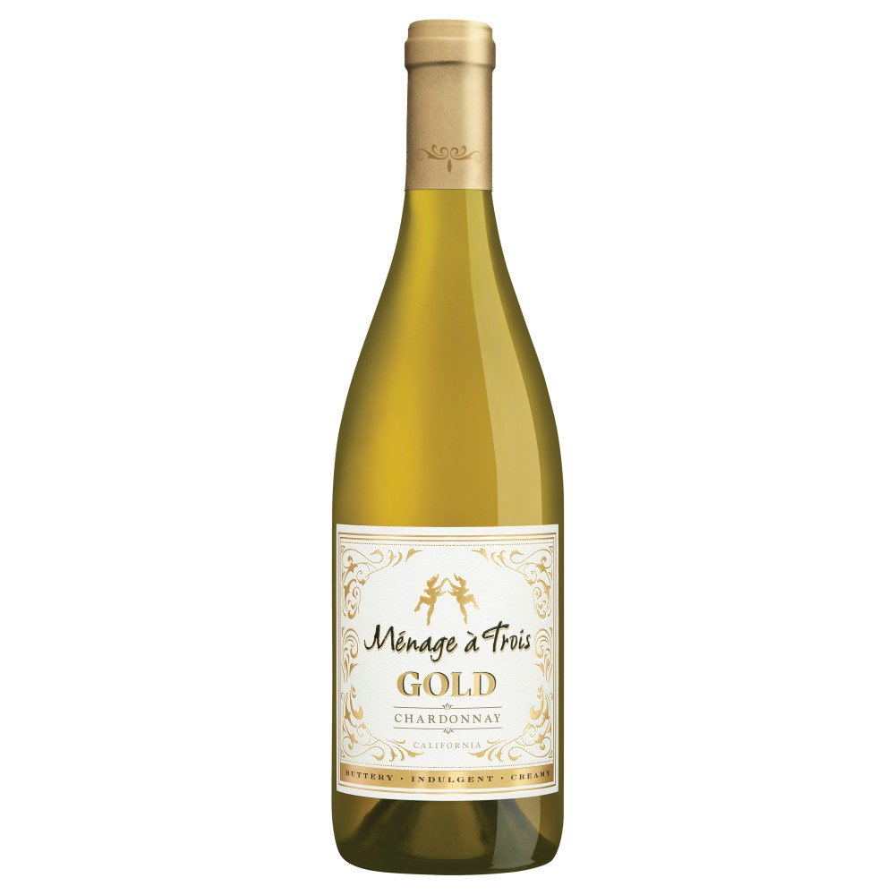 Folie A Deux Menage A Trois Chardonnay Gold Shop Wine At H E B