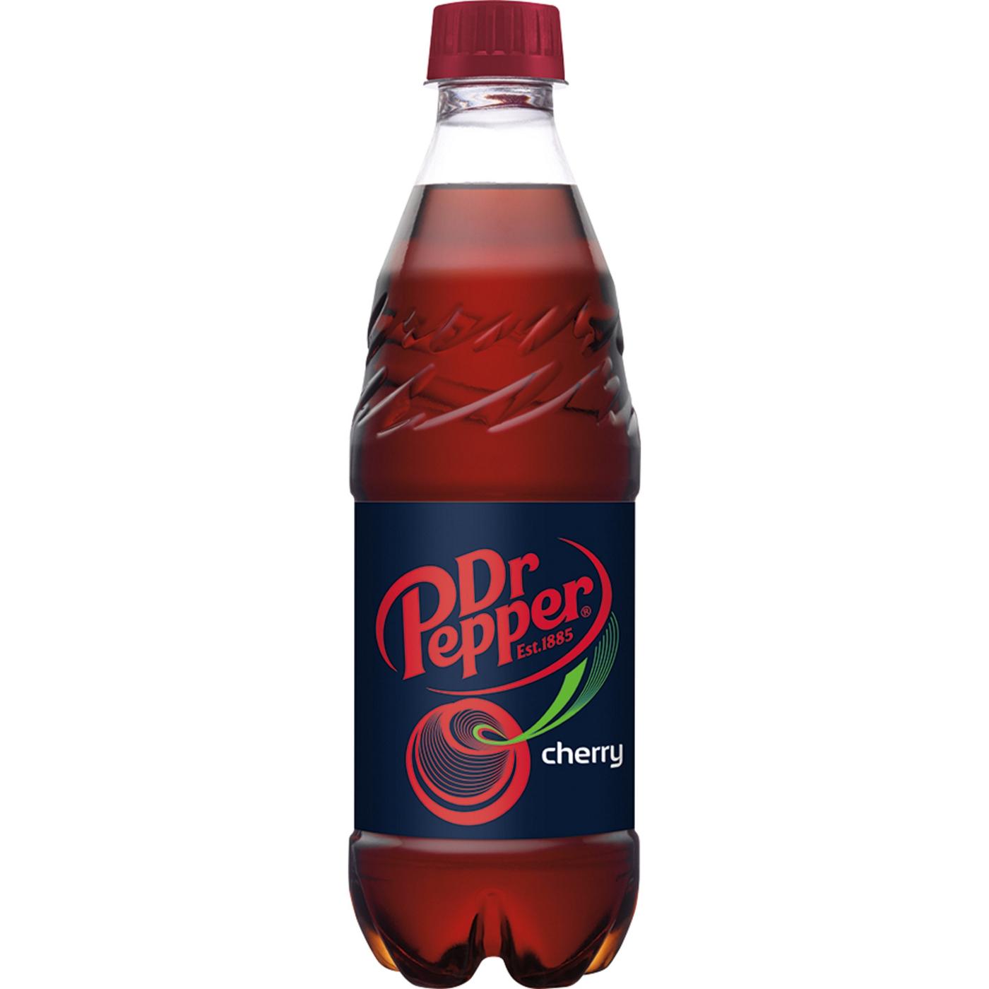 Dr Pepper Cherry Soda .5 L Bottles; image 6 of 7