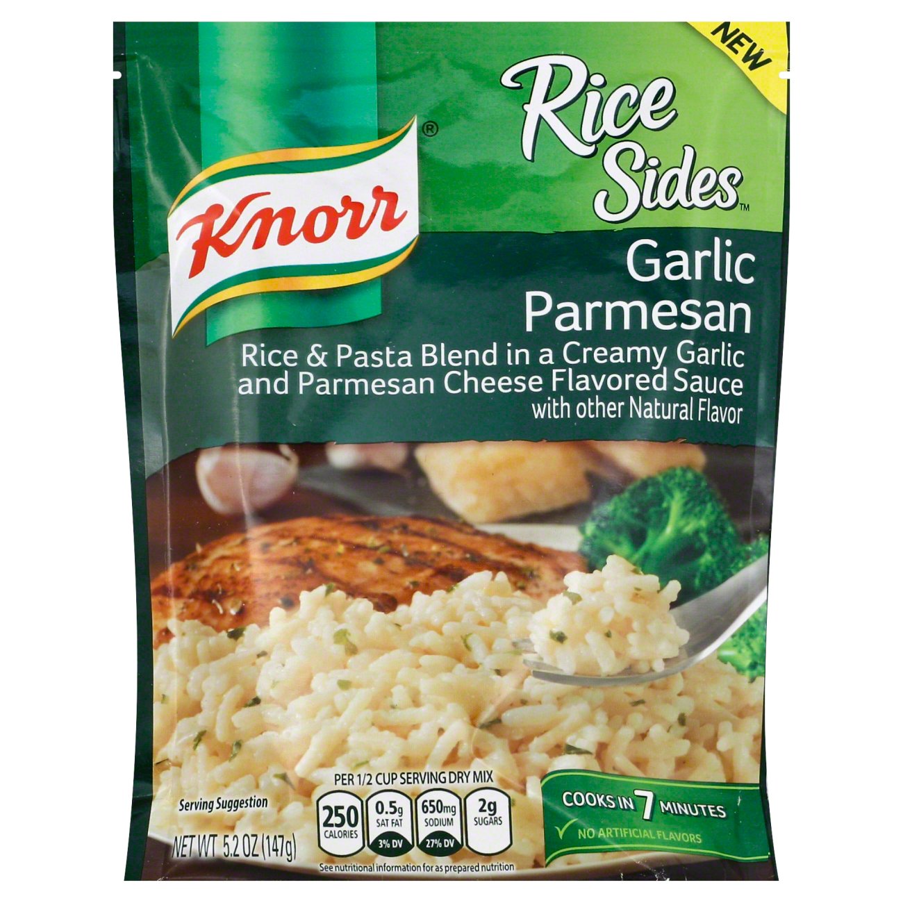 Knorr Rice Sides Garlic Parmesan Shop Rice & Grains at HEB