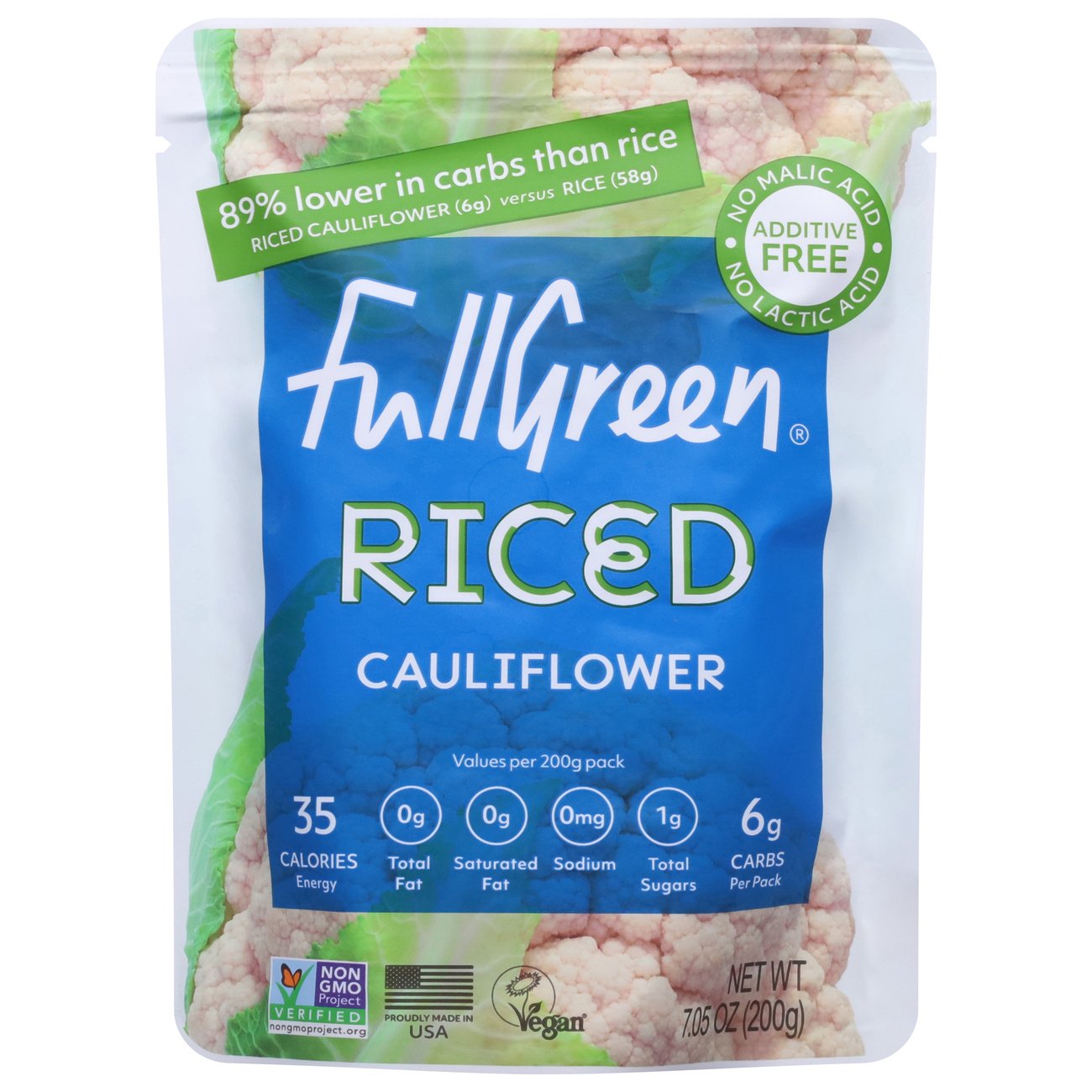 Full Green Rice Cauli Cauliflower Rice Shop Rice & grains at HEB