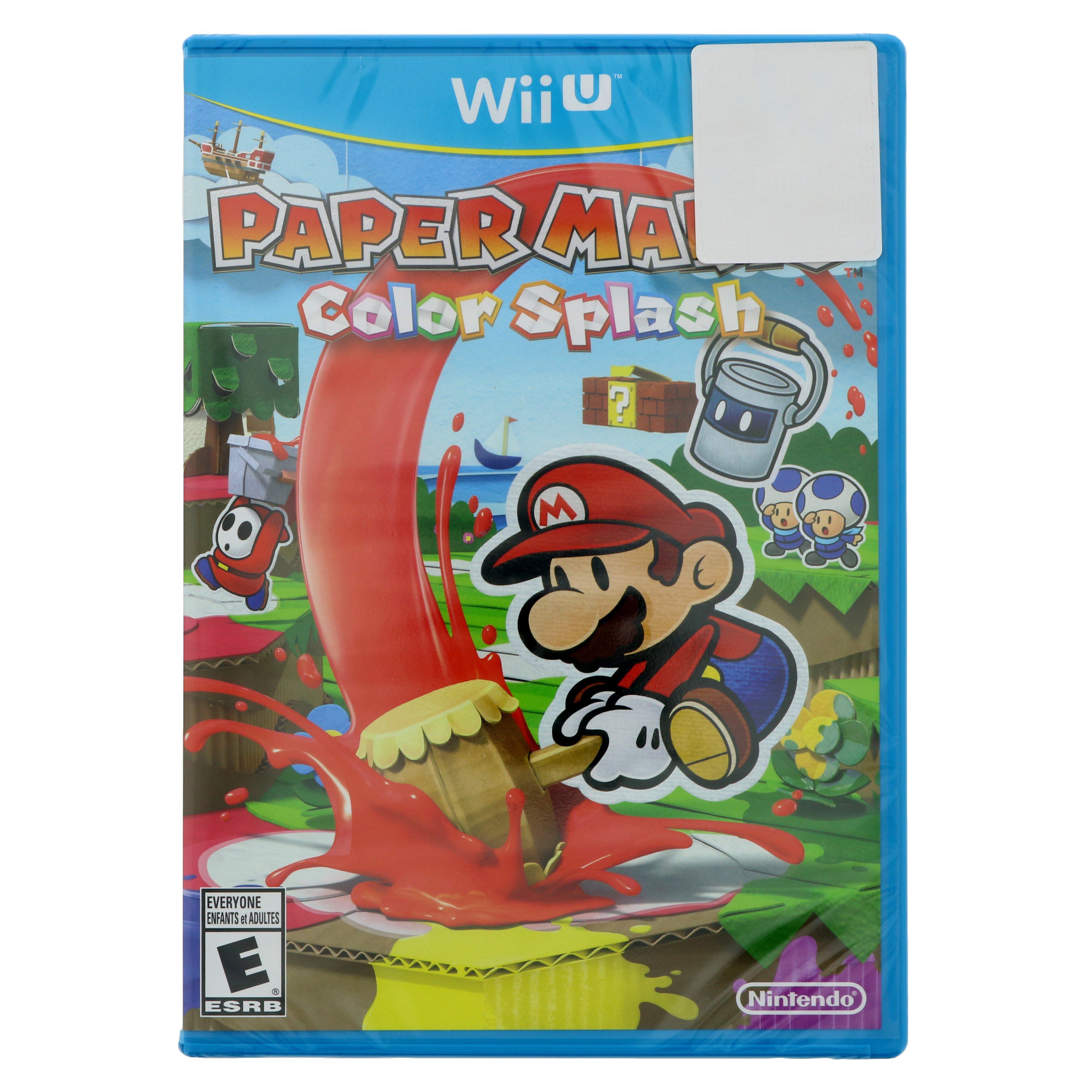 Nintendo WiiU Paper Mario Color Splash Shop Video Games at HEB
