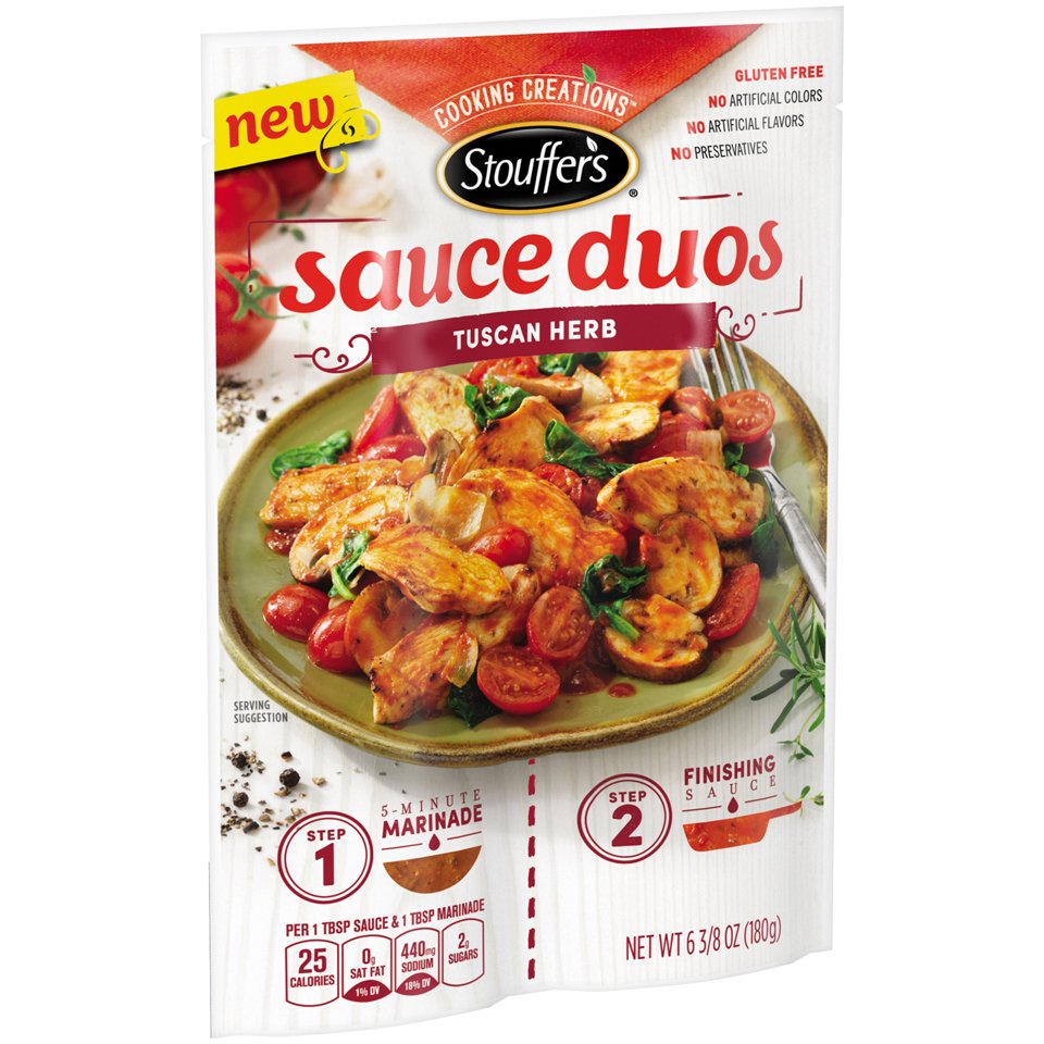 Stouffer's Sauce Duos Tuscan Herb - Shop Cooking sauces at H-E-B