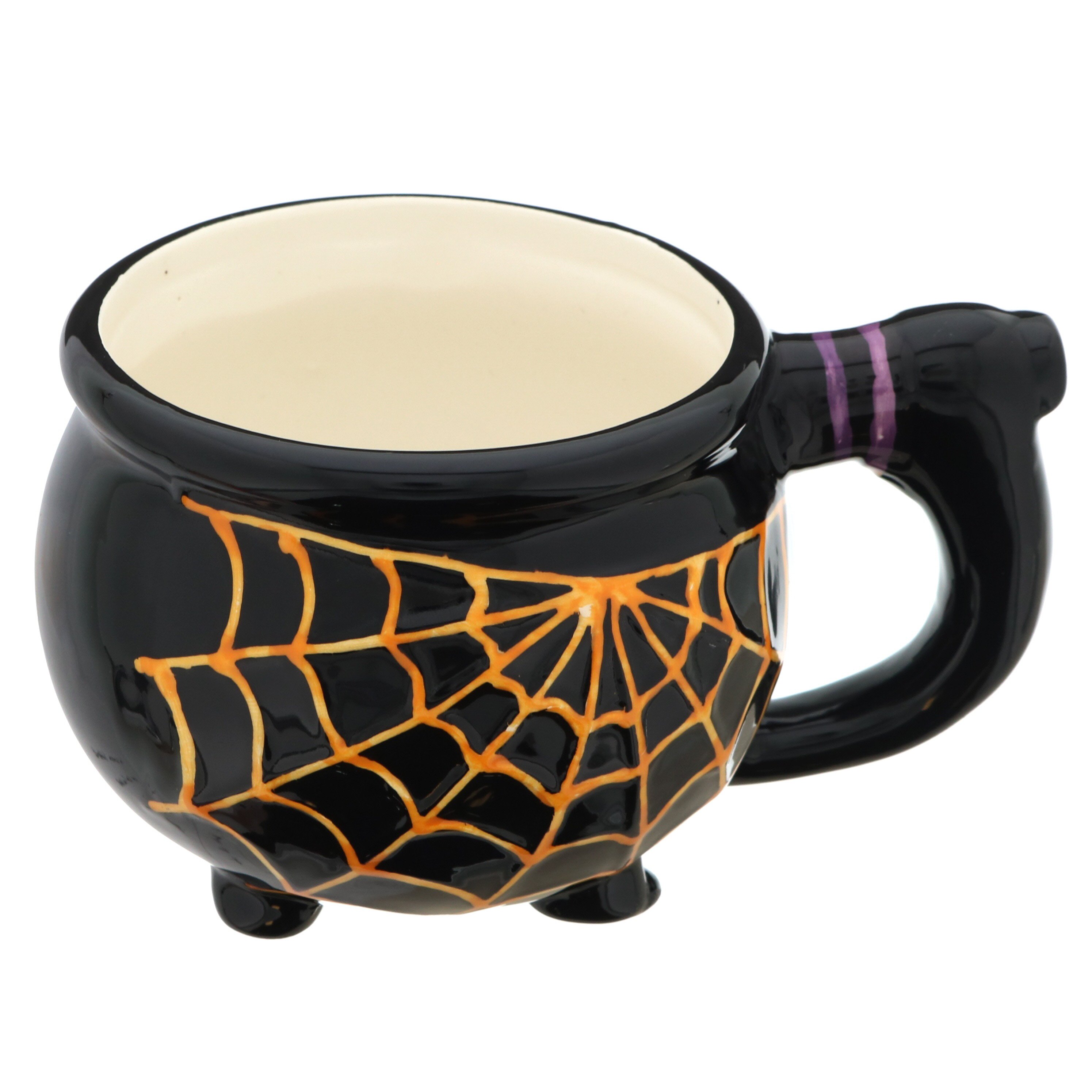 halloween ceramic travel mug