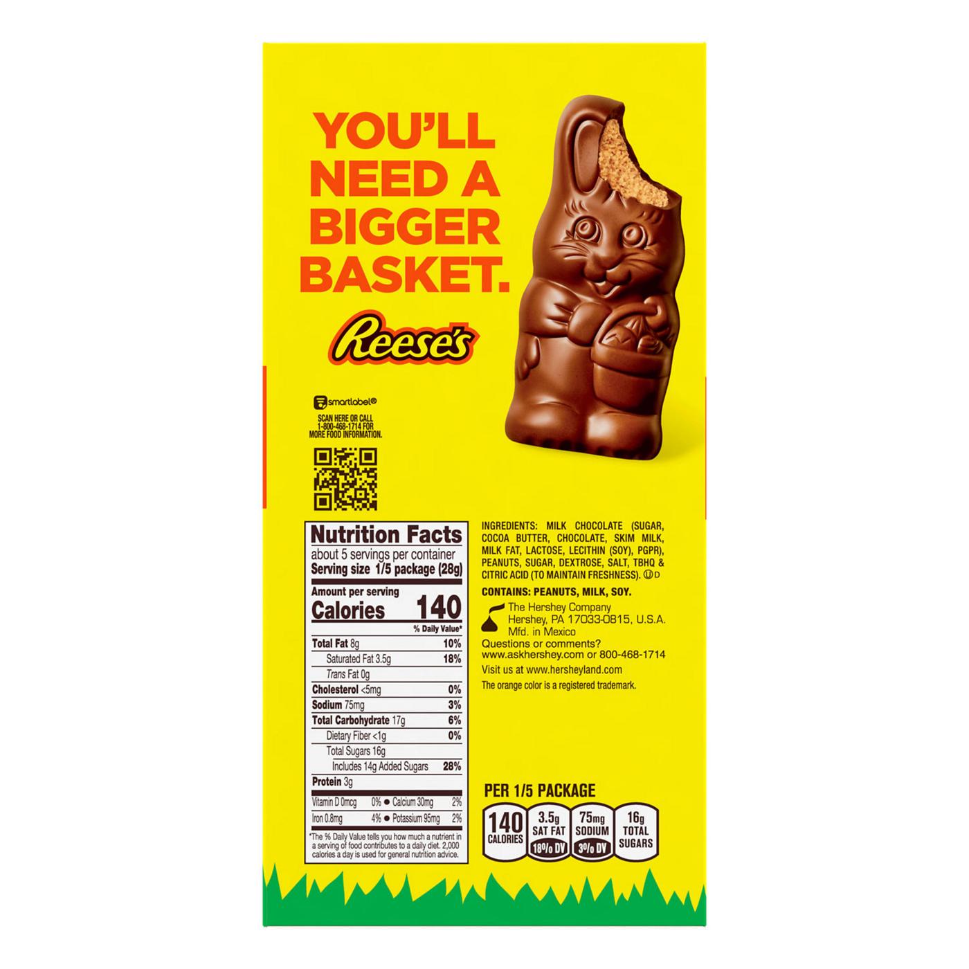 Reese's Peanut Butter Bunny Easter Candy; image 6 of 7