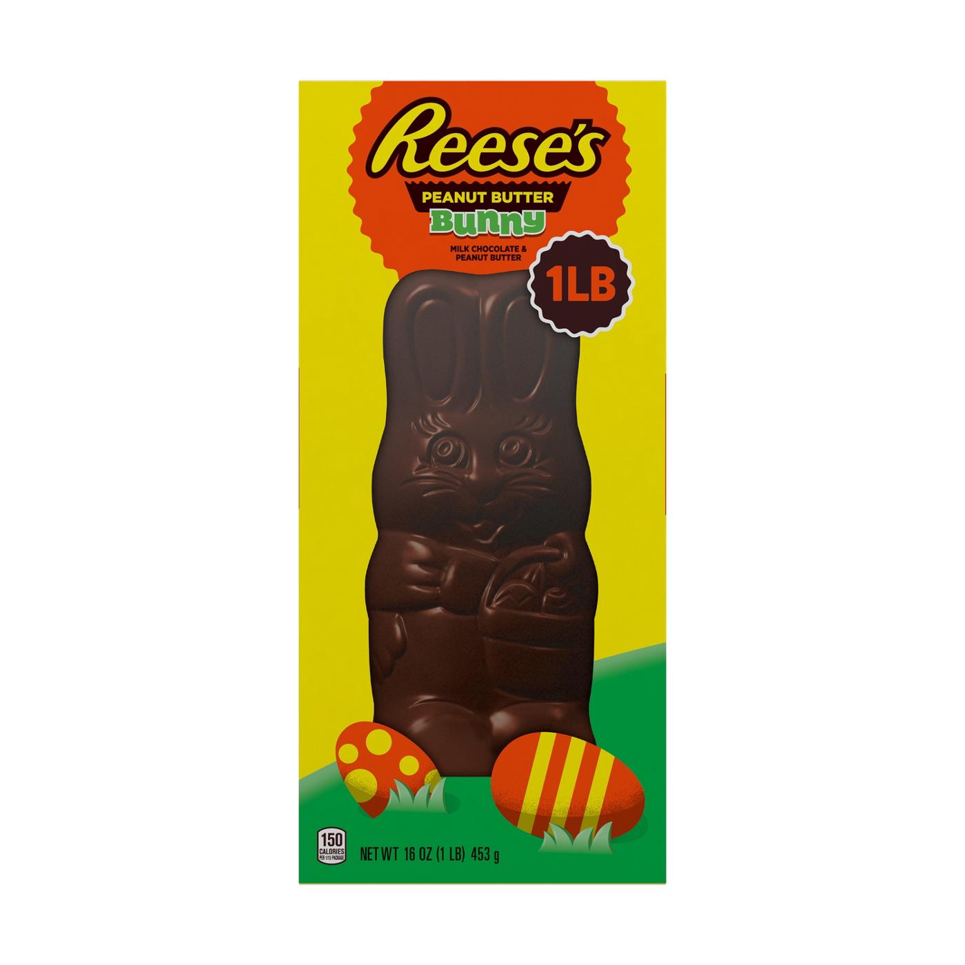 Reese's Milk Chocolate Peanut Butter Easter Bunny Candy; image 1 of 9