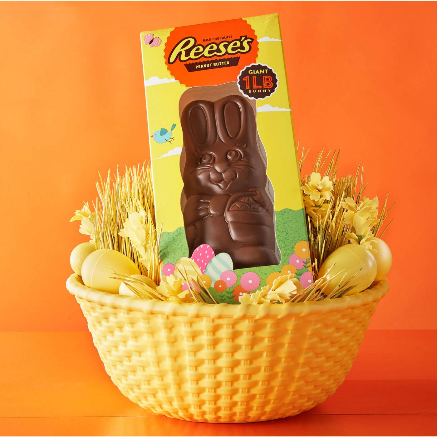 Reese's Milk Chocolate Peanut Butter Easter Bunny Candy; image 9 of 9