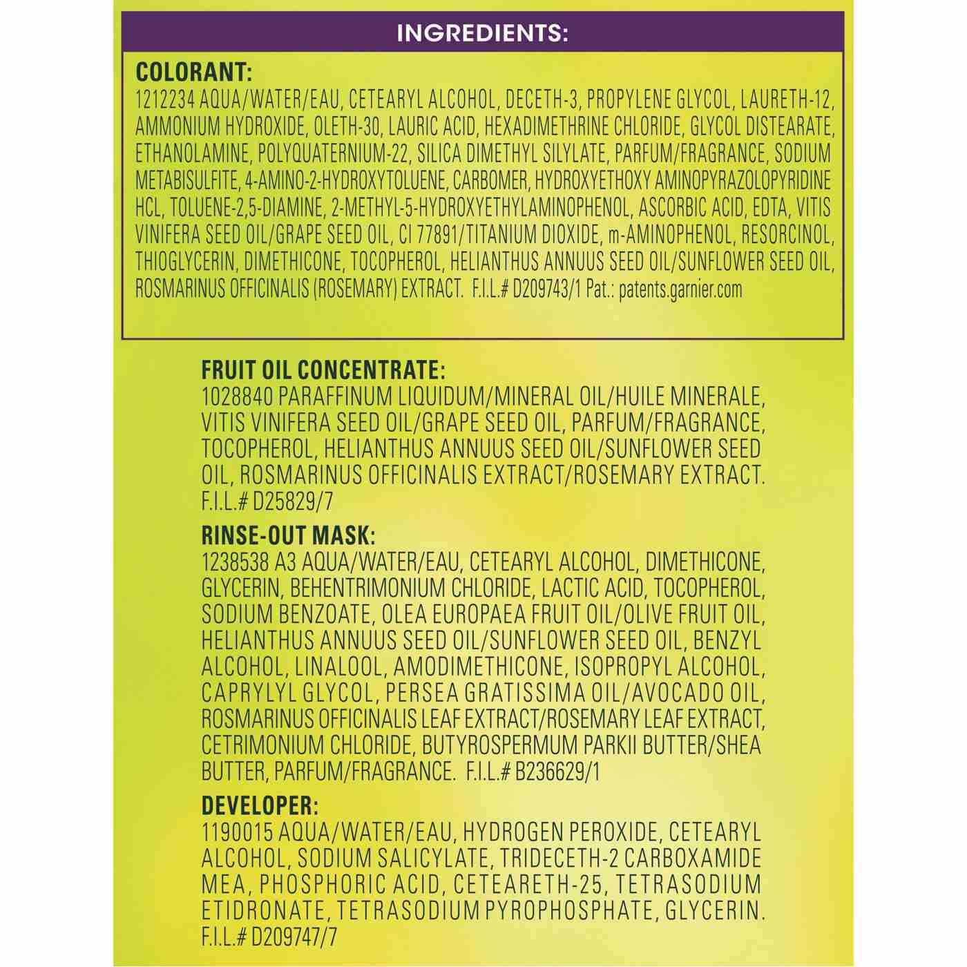 Garnier Nutrisse Ultra Color Nourishing Bold Permanent Hair Color Creme V2 Dark Intense Violet; image 3 of 7