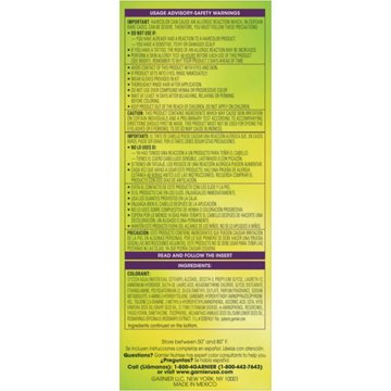 Garnier Nutrisse Ultra Color Nourishing Bold Permanent Hair Color Creme V2 Dark Intense Violet