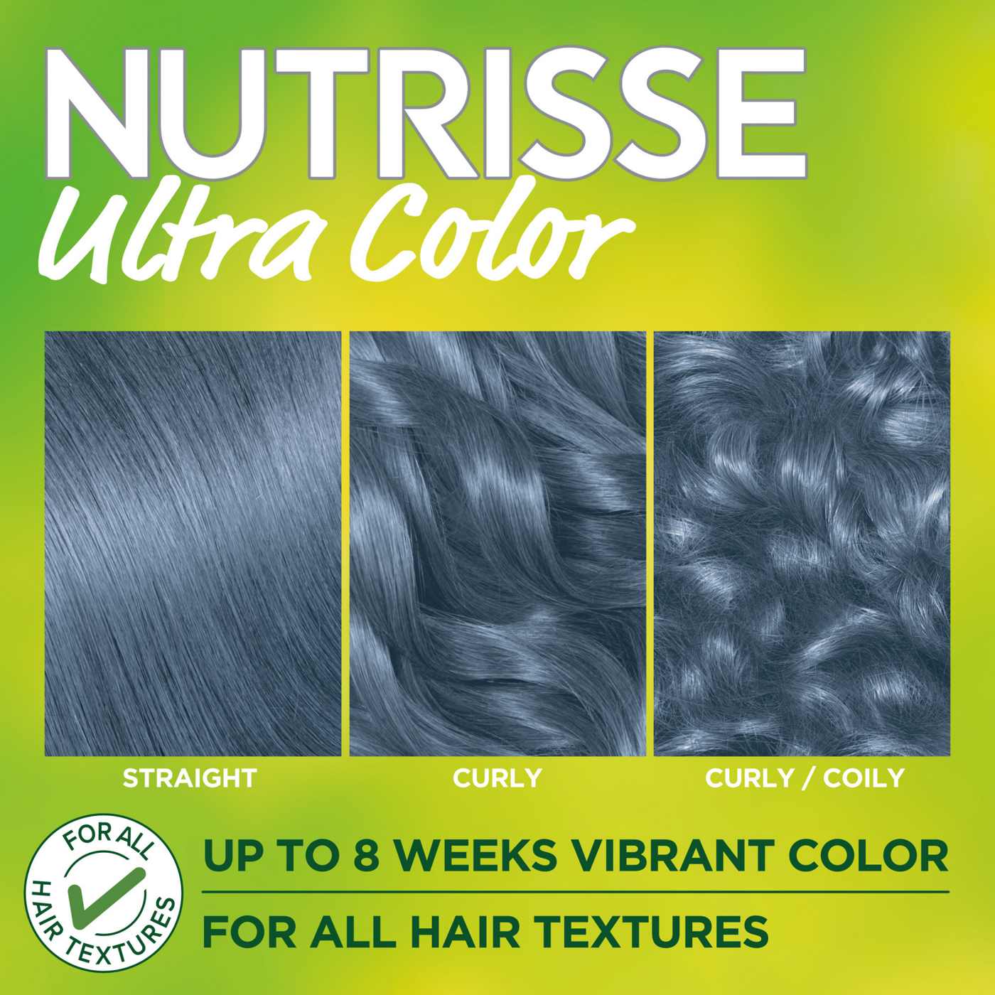 Garnier Nutrisse Ultra Color Nourishing Bold Permanent Hair Color Creme DN1 Light Cool Denim; image 5 of 8