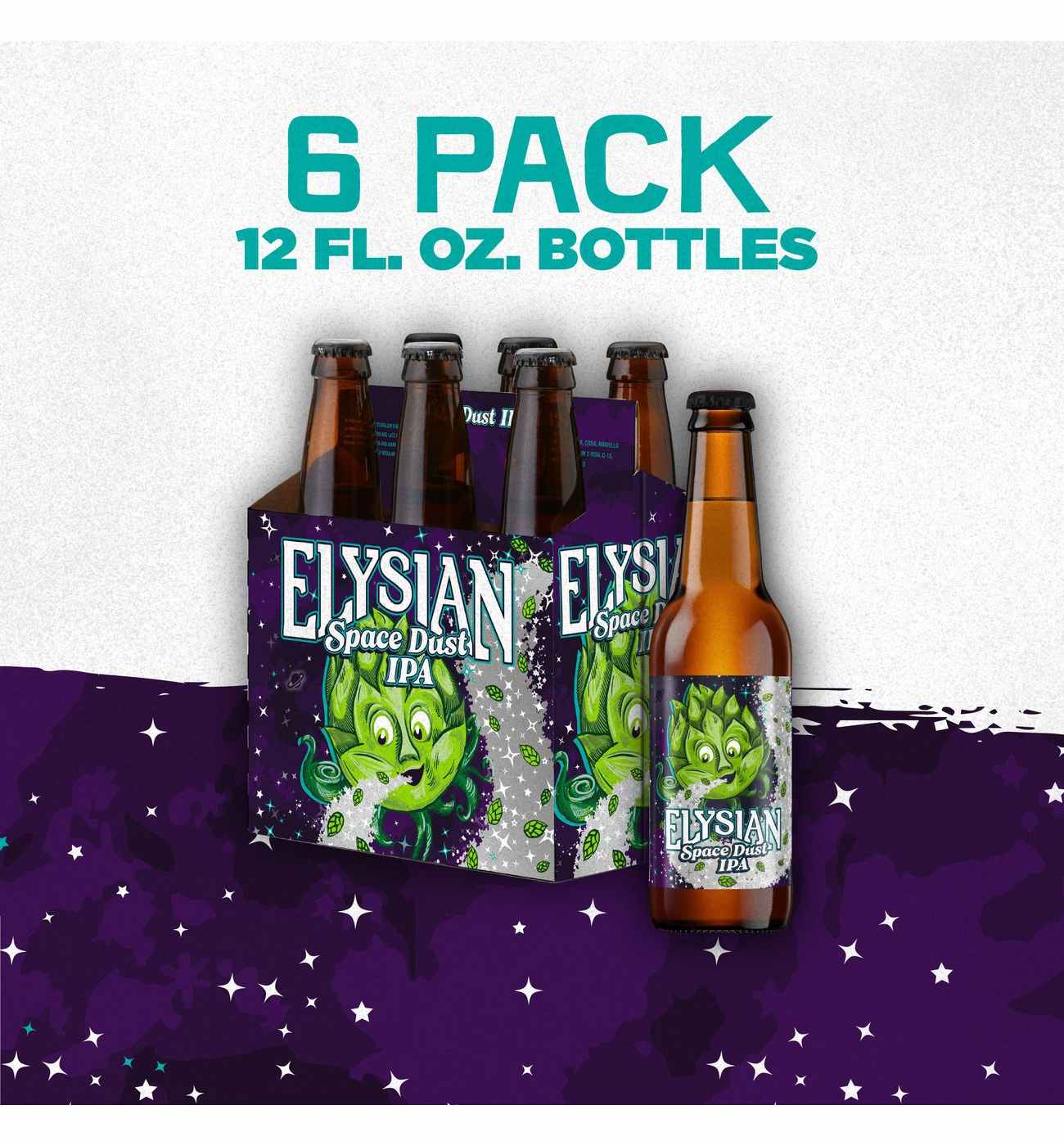 Elysian Space Dust IPA Craft Beer 6 pk  Bottles; image 5 of 8