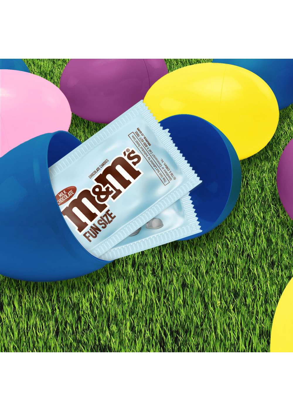 M&M'S Milk Chocolate Fun Size Easter Egg Hunt Candy Shop Candy at HEB