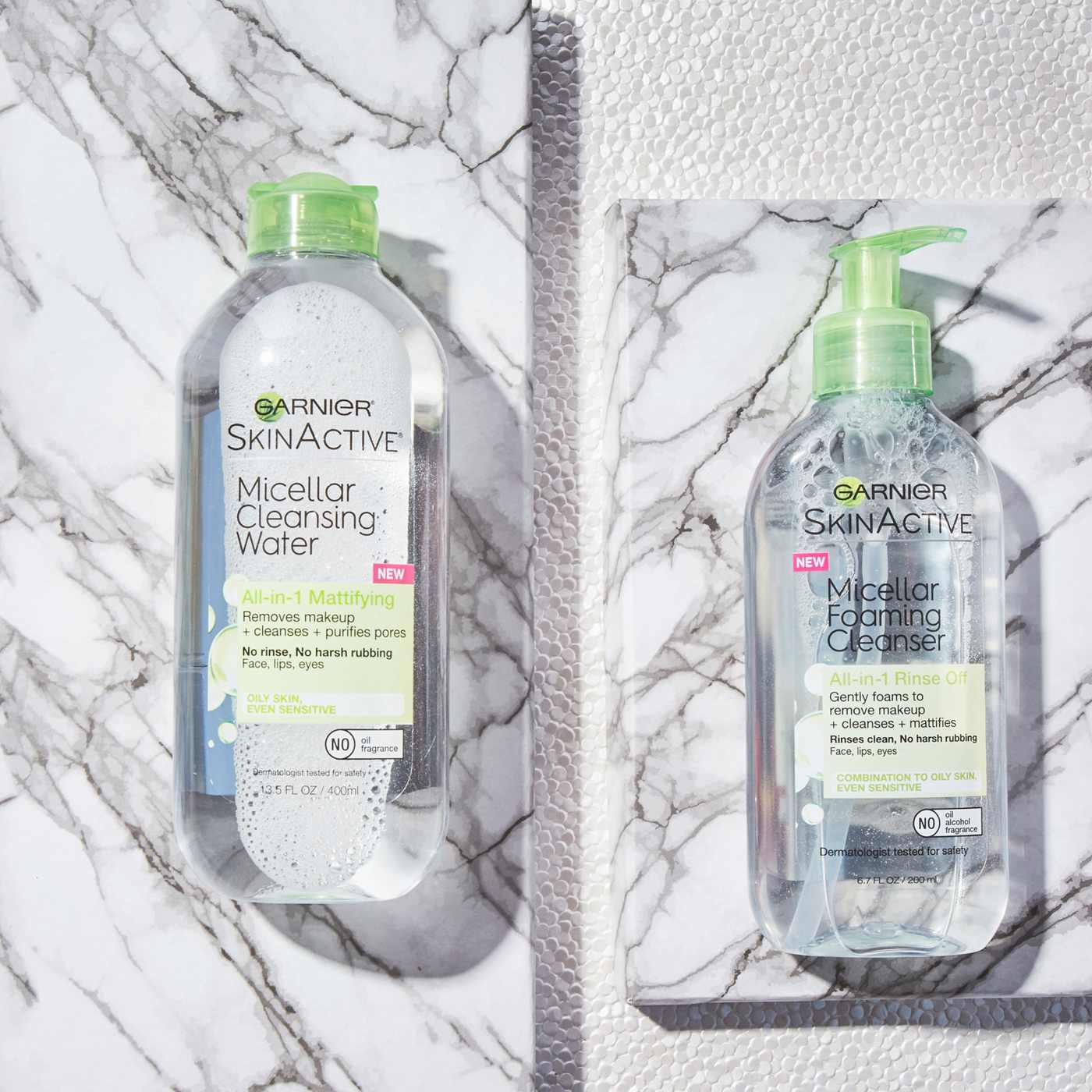 Garnier SkinActive Micellar Cleansing Water, For Oily Skin; image 2 of 8