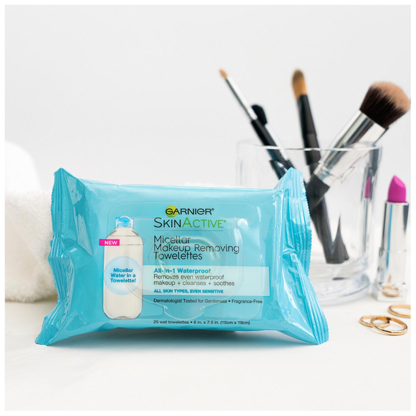 Garnier SkinActive Micellar Waterproof Makeup Remover Wipes Shop