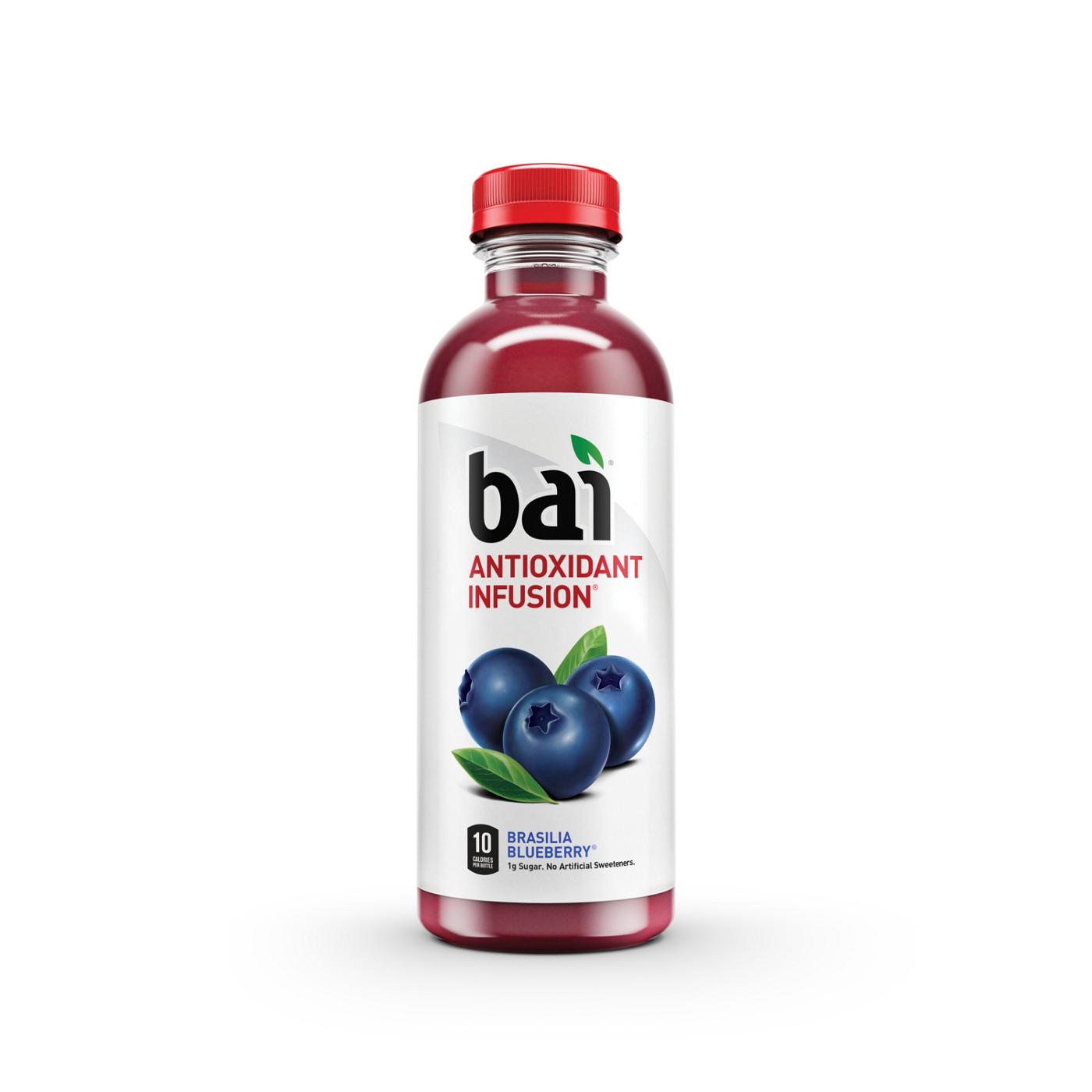 Bai Brasilia Blueberry Beverage 18 oz Bottles; image 3 of 4