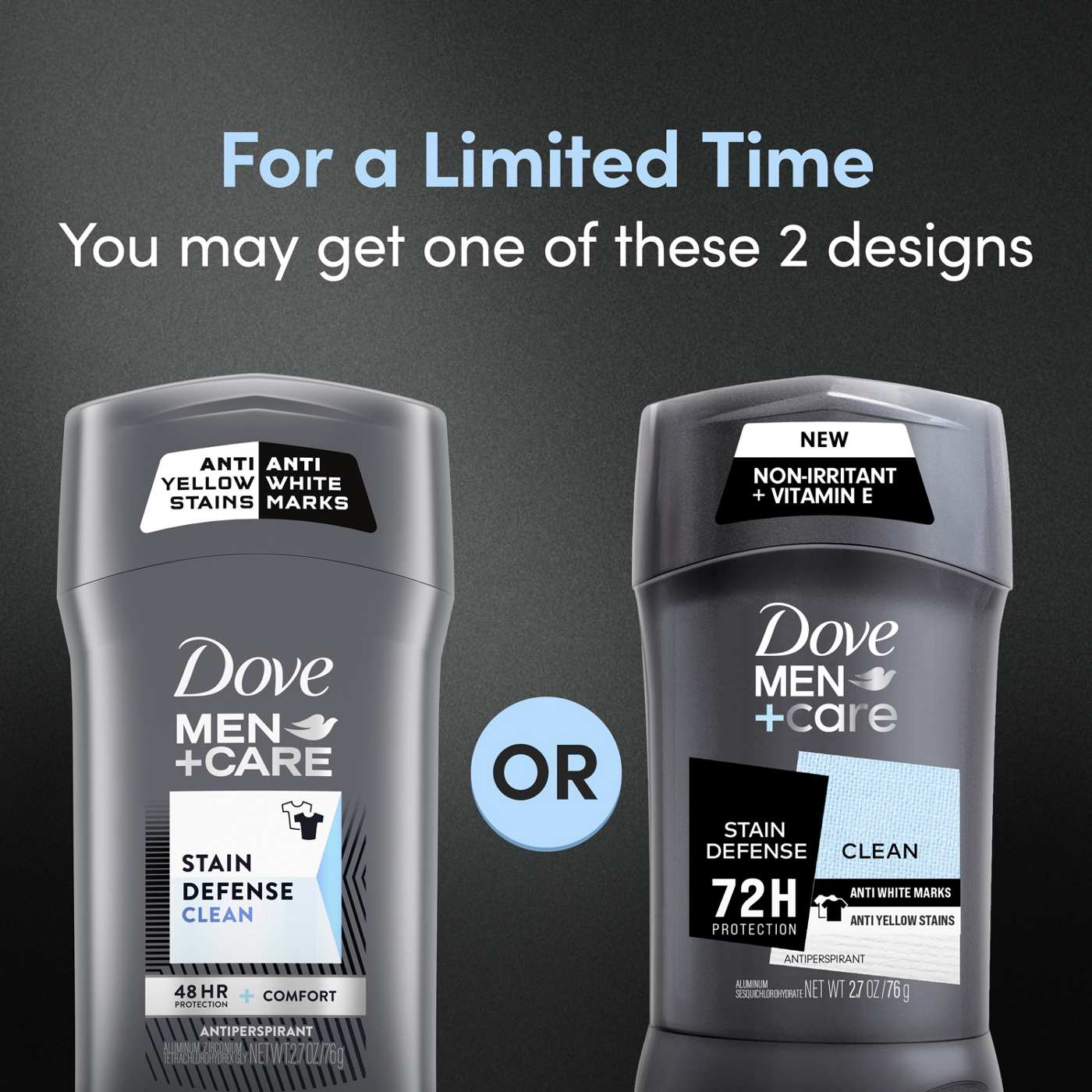 Dove Men+Care Antiperspirant Deodorant Stain Defense Clean; image 7 of 7
