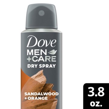 Dove Men+Care Antiperspirant Dry Spray - Sandalwood & Orange