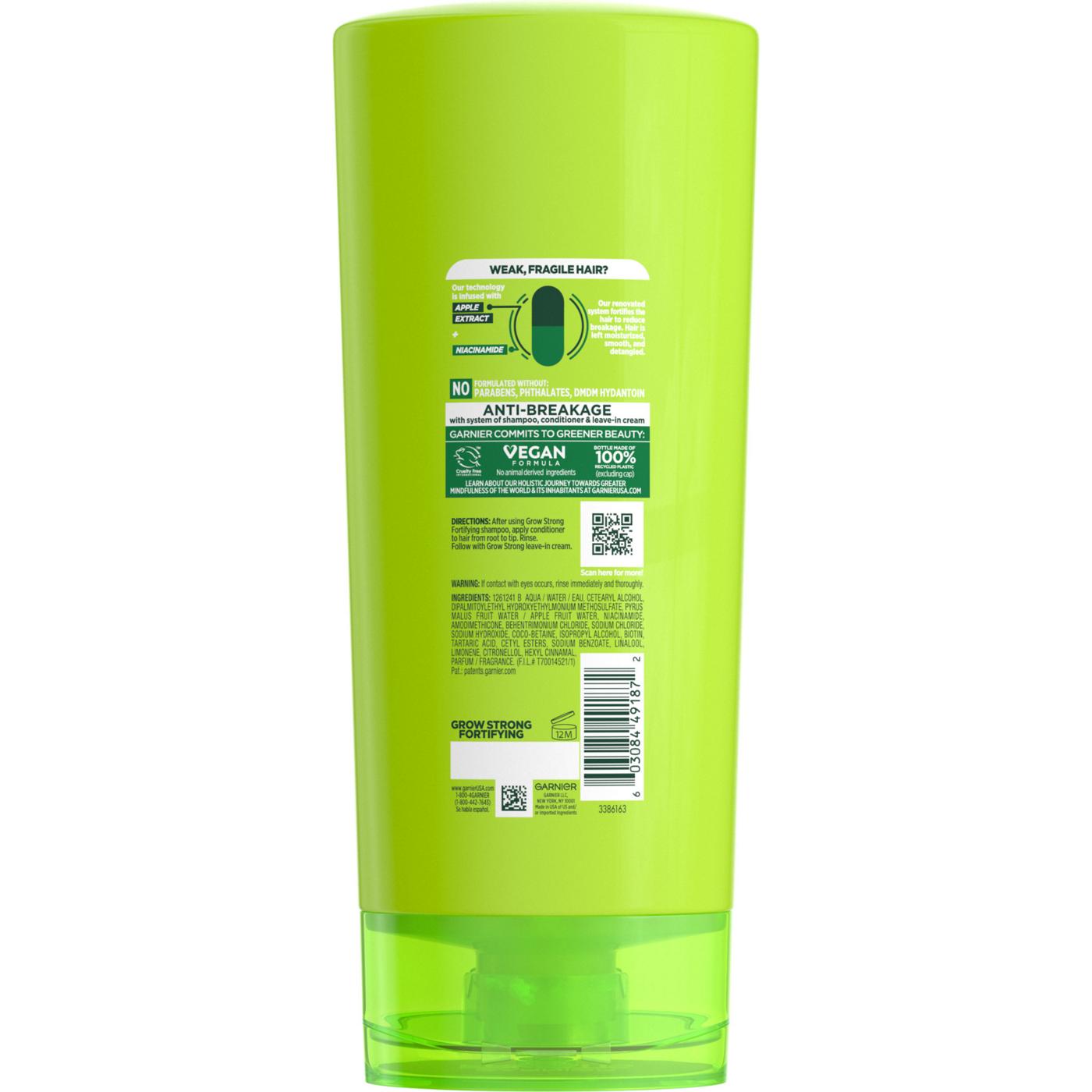 Garnier Fructis Grow Strong Fortifying Conditioner; image 3 of 9