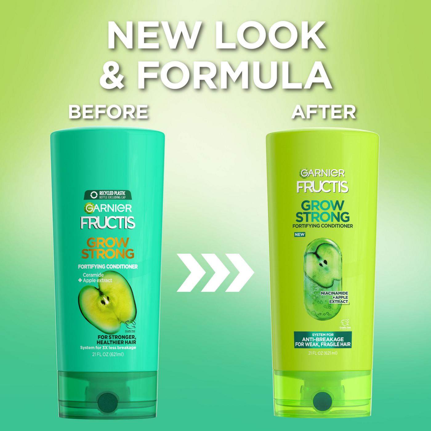 Garnier Fructis Grow Strong Fortifying Conditioner; image 7 of 9